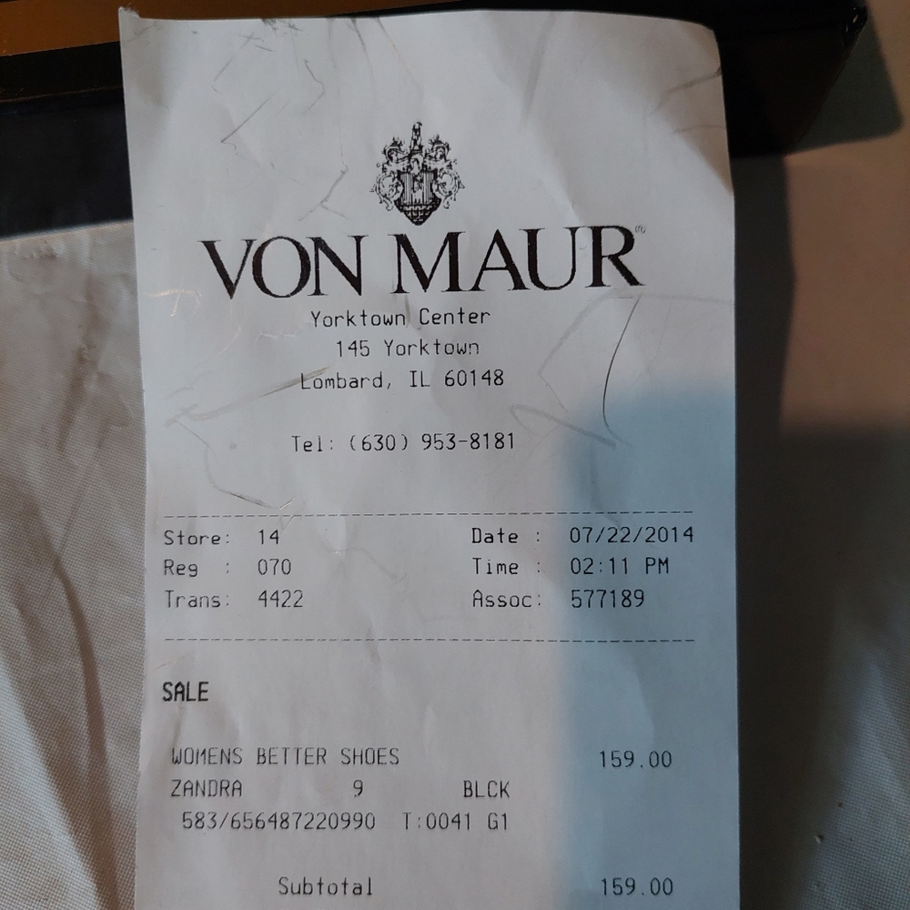 E Live from the Red Carpet Shoes Black&Silver Lace Med Size 9 - Picture 4 of 8